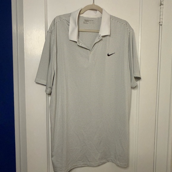 Nike Other - Nike Men's Polo Shirt - Black and White Stripes